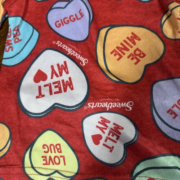 Sweethearts Toddler Unisex Valentines Day Pajama Set 2T Boys Girls NEW Soft - Picture 6 of 7